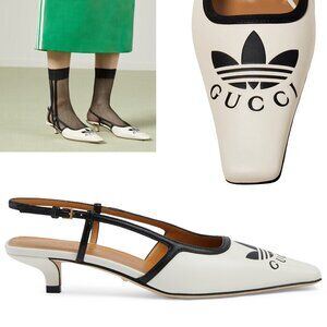 Gucci | Shoes | Gucci Shoes Adidas Trefoil White Leather